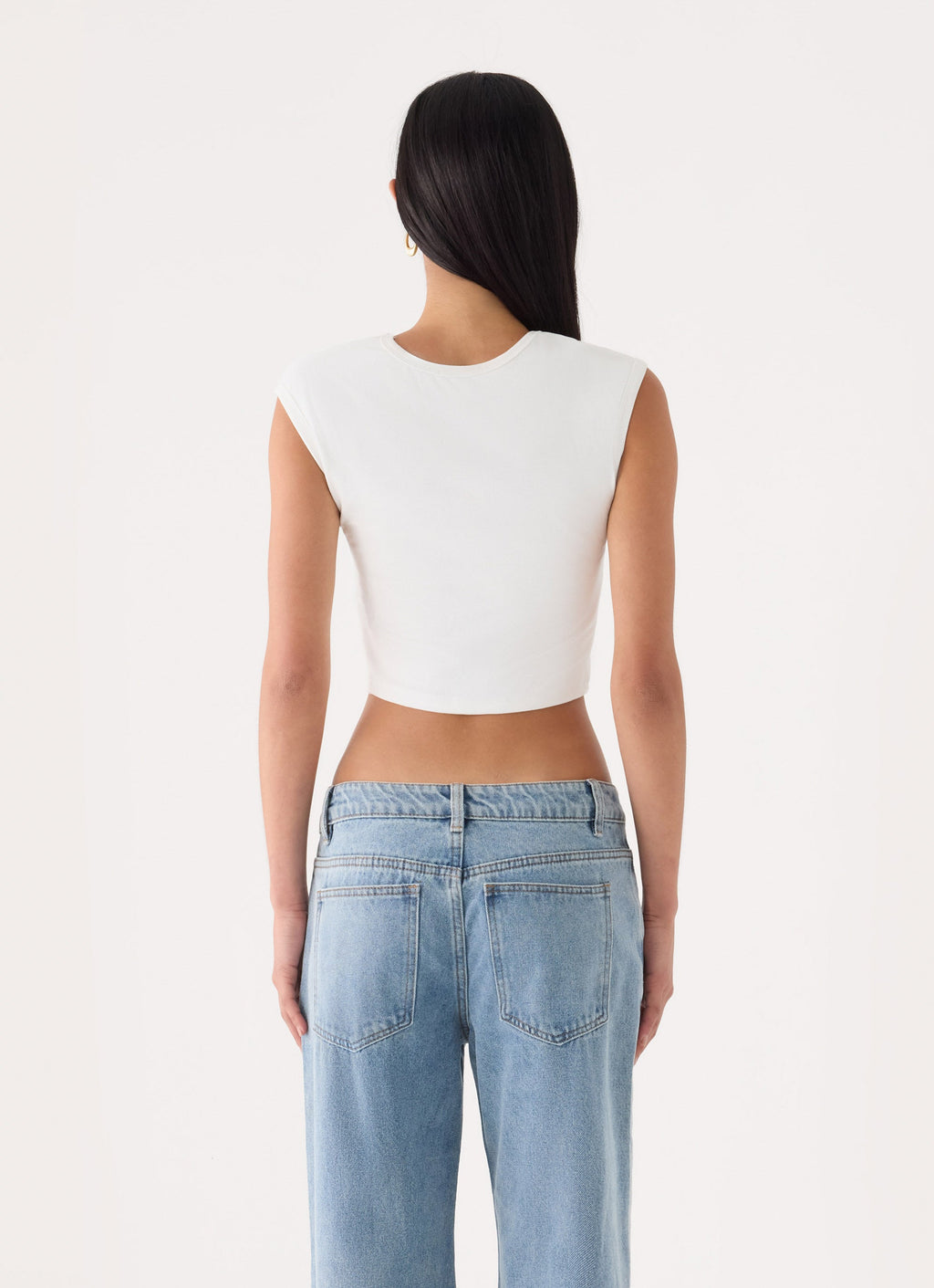 Kaleo Cropped T-Shirt - White