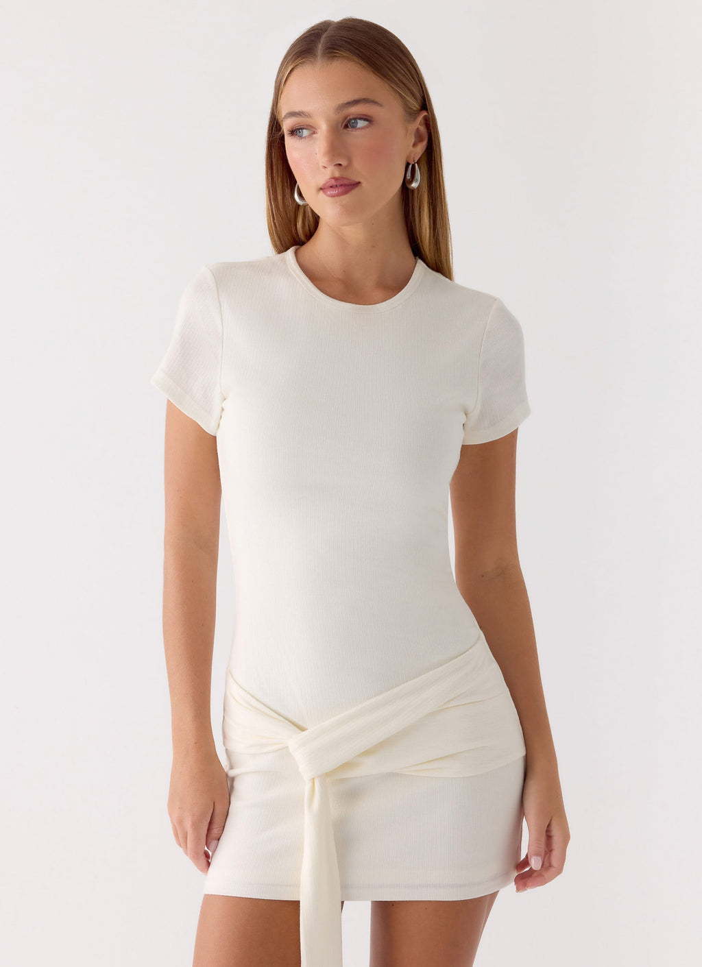 Evani Mini Dress - White
