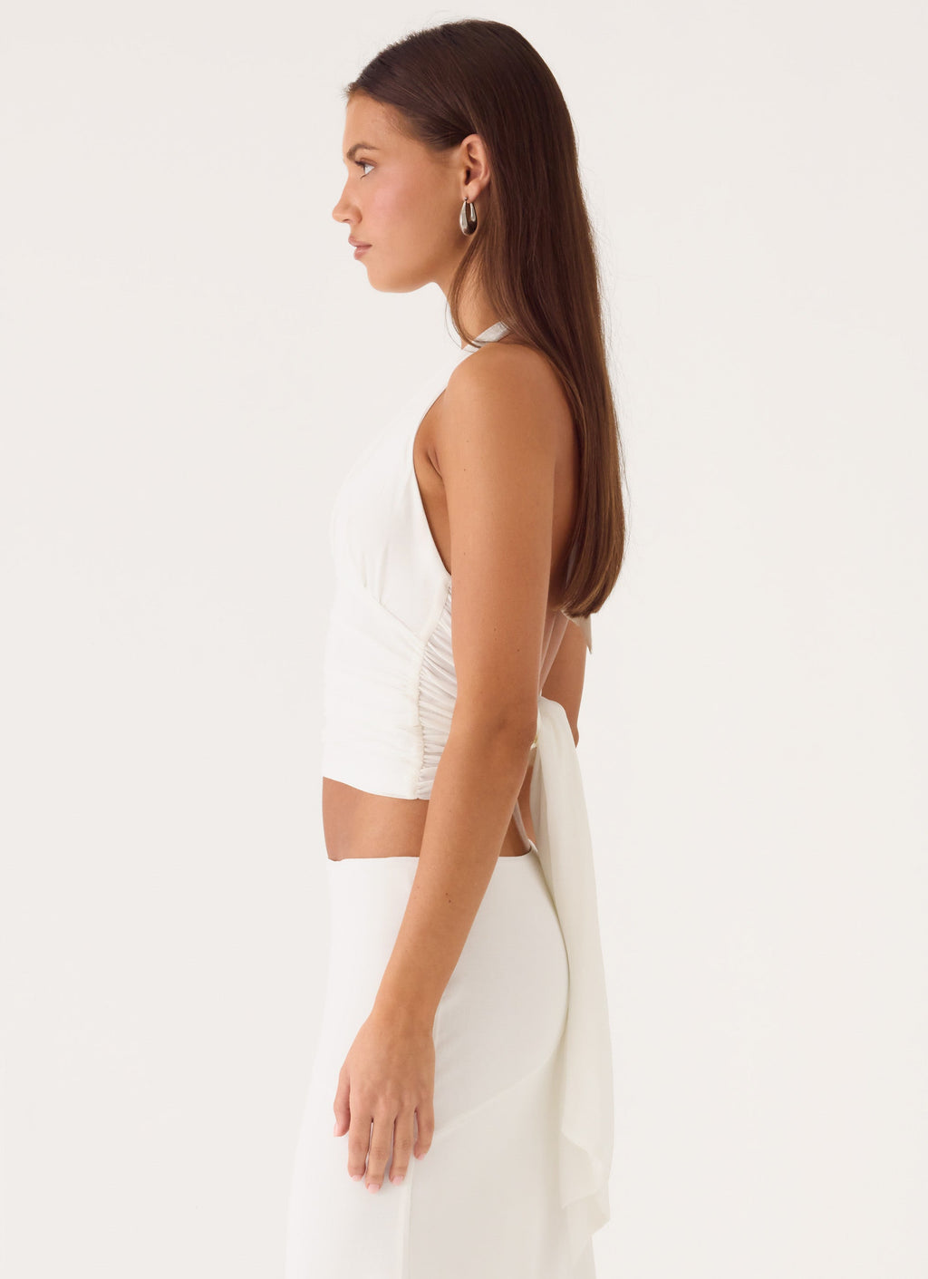 Kerrie Halter Top - White