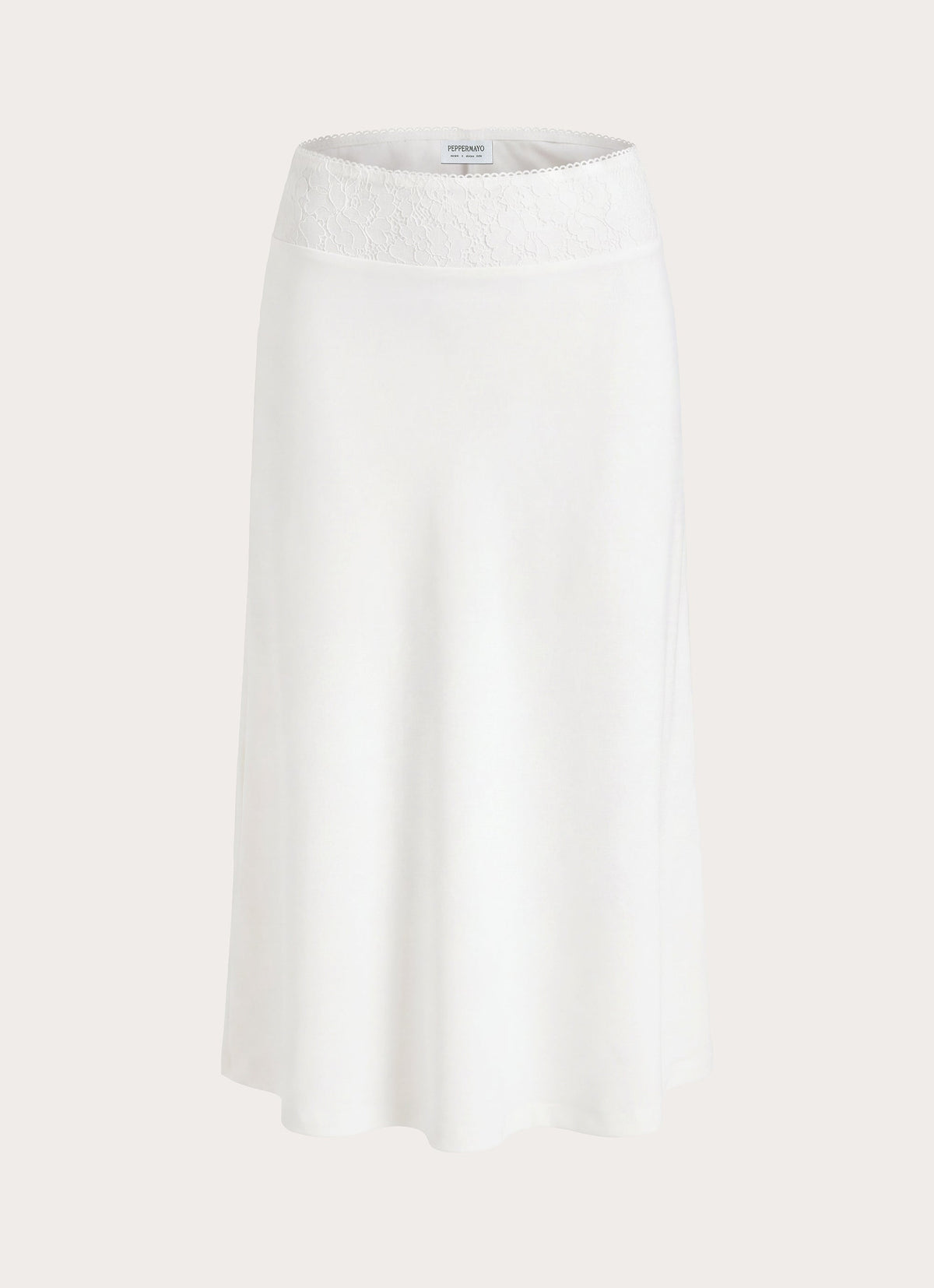 Moments Midi Skirt - White
