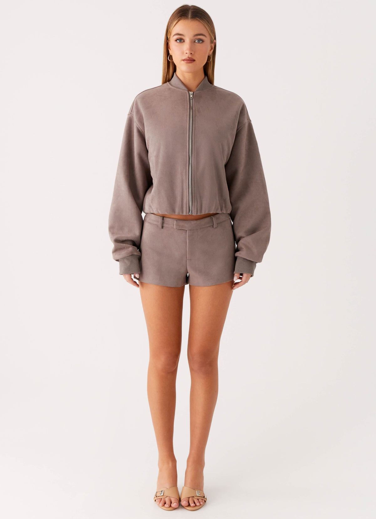 Thats Chill Bomber Jacket - Grey